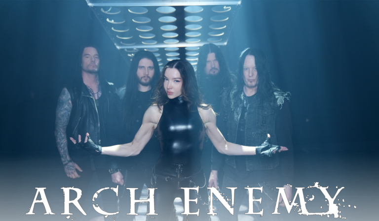 Aktualny skład Arch Enemy z Lauren Hart jako wokalistką
